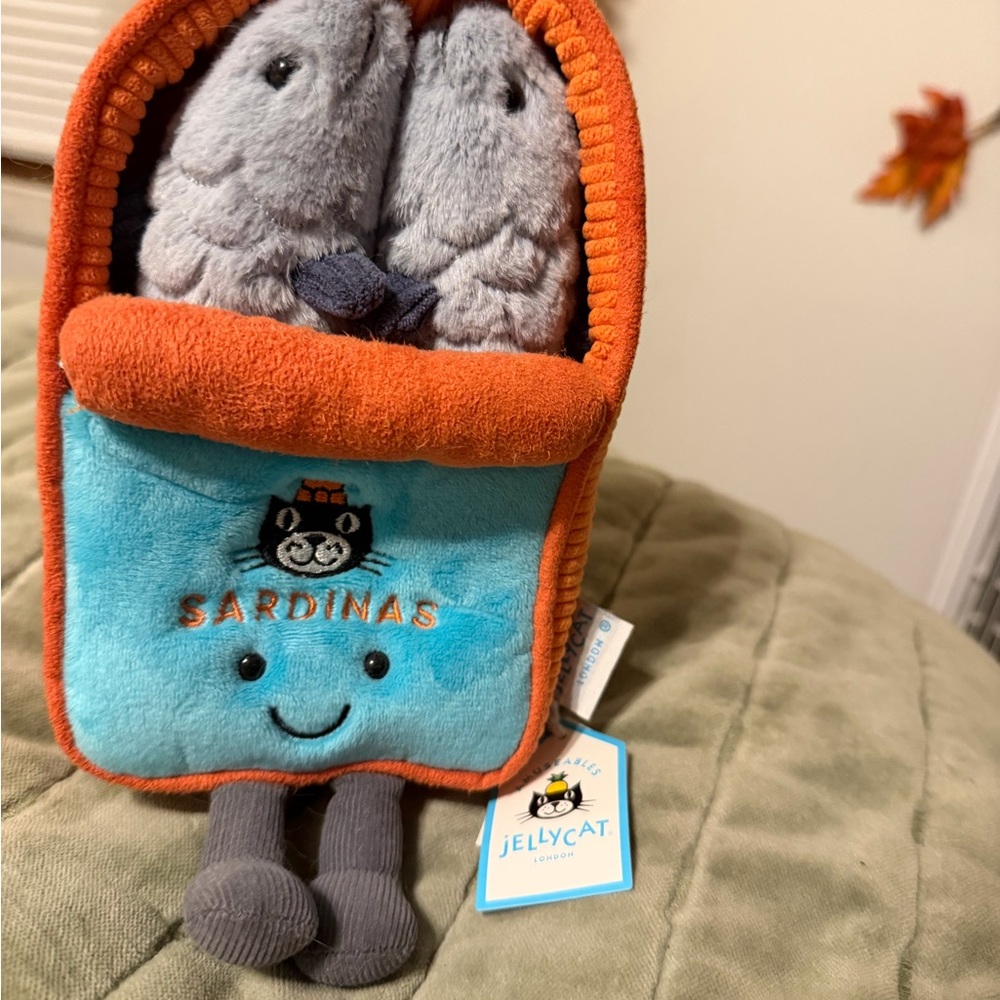 Jellycat Sardine Tin